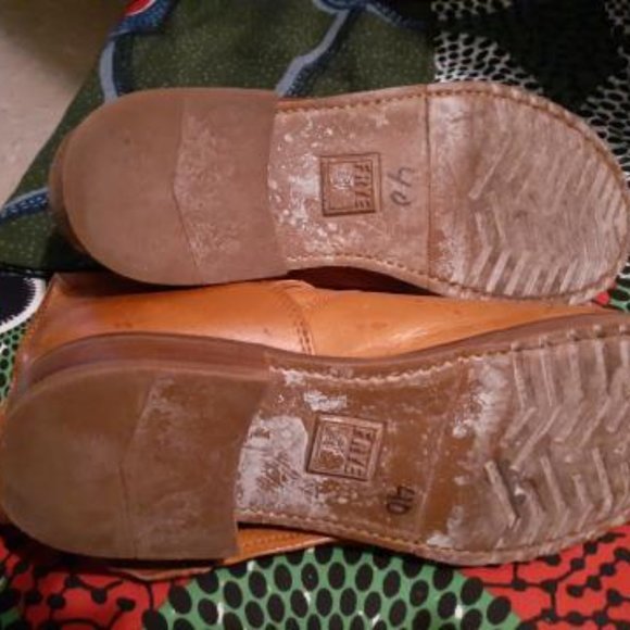 Frye Luggage colored short boots - Picture 6 of 7